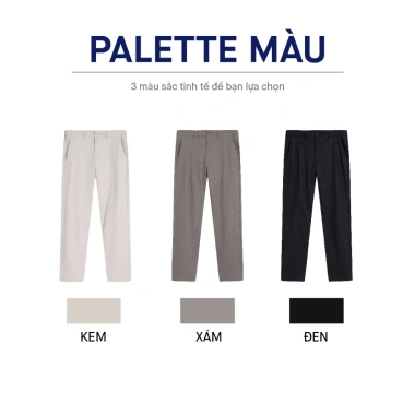 Quần Kaki Nam ICONDENIM Ống Ôm Slim Form - Giá 369.000 VND, denim co giãn, thời trang hiện đại 8