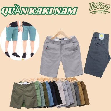 Quần kaki nam không co giãn siêu thoải mái, giá giảm 20% chỉ 128.999đ TI Shop