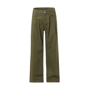 Quần Kaki Nam Ống Rộng Baggy Jiamu Studio - Streetwear Hàn Quốc, Giá ưu đãi 615k 5 Quần Kaki Nam Ống Rộng Baggy Jiamu Studio - Streetwear Hàn Quốc, Giá ưu đãi 615k 5