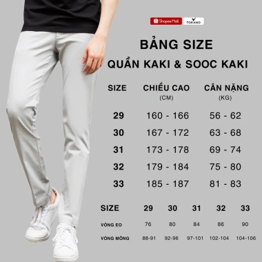 Quần kaki nam SlimFit Chinos Torano GABK014 Dáng basic túi chéo form chuẩn Giá chỉ 590k