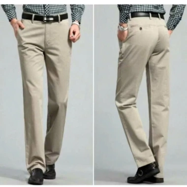 Quần kaki nam trung niên cao cấp công sở ống đứng suông tây nam - giá 145.000₫