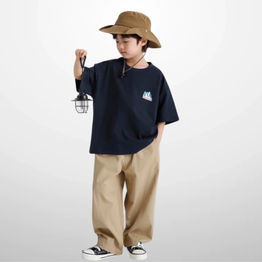 Quần Kaki túi hộp hip hop đường phố cho bé trai, bé gái - JJ Kids Fashion, chỉ 219.000₫ 4