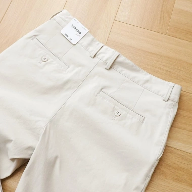 Quần khaki dài Everyday Chinos Torano GABK501 - Slimfit, chống nhăn, túi chéo, giữ form chuẩn, giá ưu đãi 690k 5