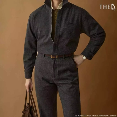 Quần khaki The D polyester viscose spandex, size M-2XL, giảm 18% 800.000 VND 5