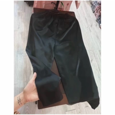 Quần Lẻ Bà Ba Vải Lụa Satin Lưng Thun - Độ Dài và Ống Quần Theo Size, Giá 65.800 VND 2