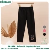 Quần Legging Bé Gái 13-17kg 3-7 tuổi Hoạ Tiết Xinh Xắn Dokma DQ2.366 Giá ưu đãi 89.000 VND