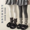 Quần legging bé gái mùa đông ấm áp, tất lông cừu dày, khâu giả hai mảnh phong cách Hàn Quốc Giá 292.539 VND 2