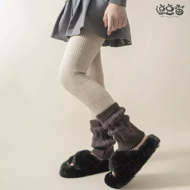 Quần legging bé gái mùa đông ấm áp, tất lông cừu dày, khâu giả hai mảnh phong cách Hàn Quốc Giá 292.539 VND 8