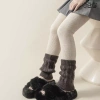 Quần legging bé gái mùa đông ấm áp, tất lông cừu dày, khâu giả hai mảnh phong cách Hàn Quốc Giá 292.539 VND 9