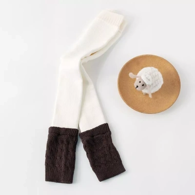 Quần legging bé gái mùa đông ấm áp, tất lông cừu dày, khâu giả hai mảnh phong cách Hàn Quốc Giá 292.539 VND 10
