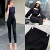 Quần Legging Cạp Cao 10cm Tôn Dáng Nâng V3 Chất Umi Hàn Co Dãn 4 Chiều 106.999 VND 2
