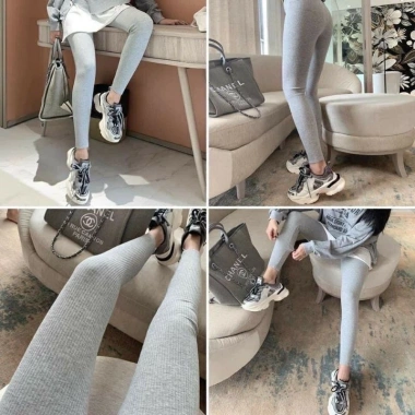 Quần Legging Cạp Cao Len Tăm Co Dãn Siêu Thoải Mái Giá Chỉ 89.000₫ 2