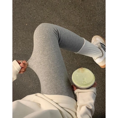 Quần Legging Cạp Cao Len Tăm Co Dãn Siêu Thoải Mái Giá Chỉ 89.000₫ 8