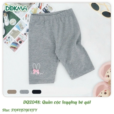 Quần Legging Cotton 11‑25kg Mềm Mại, Thời Trang Dokma DQ1.396‑DQ2.833 Giá ưu đãi 69.000đ 6