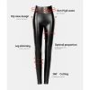 Quần Legging Dài Da PU Lót Lông Cừu Chống Nước Cạp Cao Cho Nữ - Giảm 18% Còn 129.599đ 9