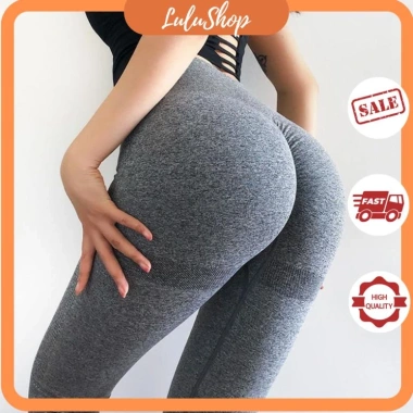 Quần Legging Dài Nữ Gym Cạp Cao Nâng Mông Vải Dệt Kim Co Giãn 4 Chiều 220.000đ