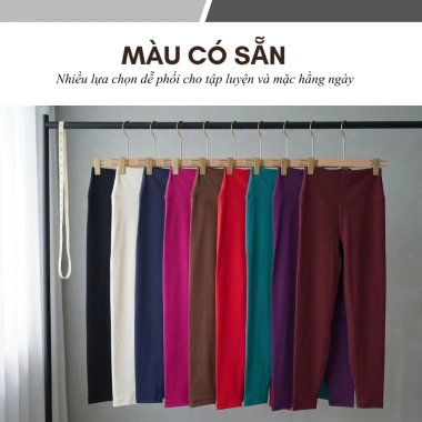Quần Legging Dài Nữ Gym Nâng Mông, Dáng Ôm Thể Thao Co Giãn 4 Chiều - Q3 160.821 VND 8