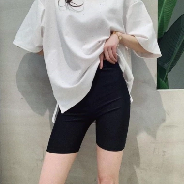 Quần Legging Đùi Cạp Chun Vải Cao Cấp Giãn Tốt Dáng Ôm Giá 59.000₫
