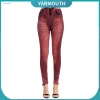 Quần Legging Jean Giả Da Cao Cấp, Siêu Co Giãn, Nâng Mông - Chỉ 233.561đ (Giảm 22%)
