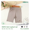 Quần Legging Lửng Viền Bèo Bé Gái Dokma 7-9-16kg Giá 59k Giảm Giá 4