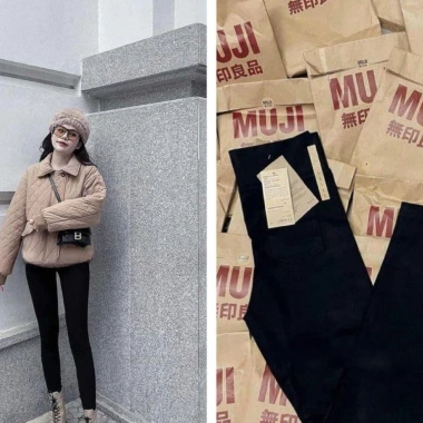 Quần legging Muijj dáng ôm co giãn, siêu thoải mái, giảm giá 21% chỉ 29.398₫