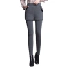 Quần Legging Ngắn Eo Cao Co Giãn Giả Váy Lót Lông Cừu Dày Hai Lớp Nữ Sale 23% 5