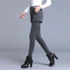 Quần Legging Ngắn Eo Cao Co Giãn Giả Váy Lót Lông Cừu Dày Hai Lớp Nữ Sale 23% 8