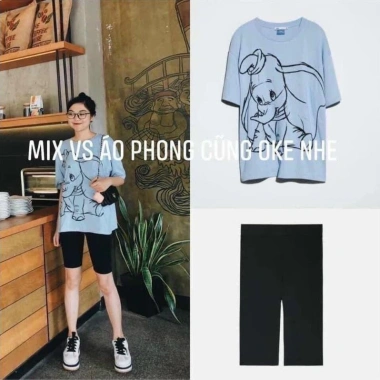 Quần Legging Ngố Đùi Nâng Mông Co Giãn Dày Mịn Freesize 2 Quần Legging Ngố Đùi Nâng Mông Co Giãn Dày Mịn Freesize 2