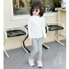 Quần legging thu đông bé gái vải len tăm gỗ sồi mềm mại, giữ ấm, size 9‑50kg 5