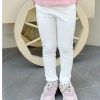 Quần legging thu đông bé gái vải len tăm gỗ sồi mềm mại, giữ ấm, size 9‑50kg 10