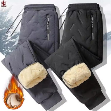 Quần len lông cừu cỡ lớn nam - Siêu ấm, phong cách, giá chỉ 176.256 VND 2