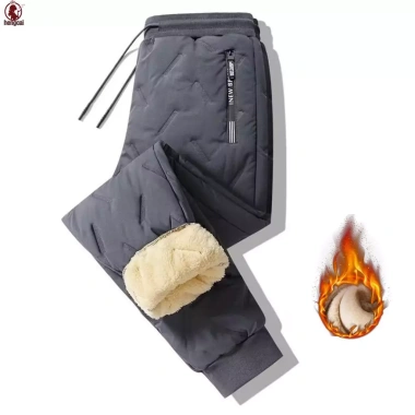 Quần len lông cừu cỡ lớn nam - Siêu ấm, phong cách, giá chỉ 176.256 VND 5
