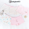 Quần lót bé gái BabyloveGO 5 chip đùi cotton mềm mịn, thoáng mát, giá 59.000 VND