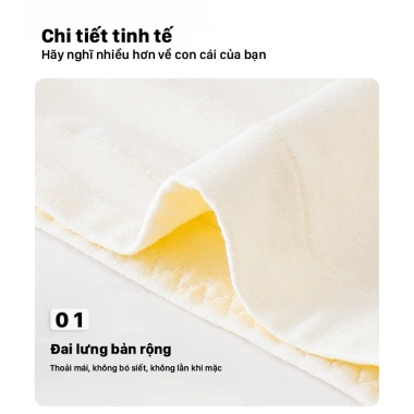 Quần lót bé gái BabyloveGO NT743 cotton mềm, chip trẻ em, giảm giá 59.000₫ 7