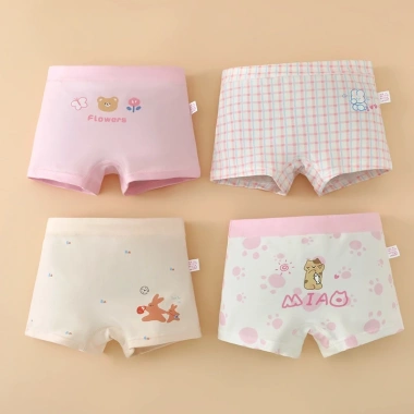 Quần lót bé gái BabyloveGO set chip đùi cotton mềm thoáng mát NT740 - 59.000₫ 2