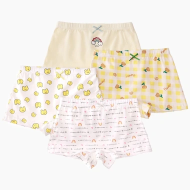Quần Lót Bé Gái Cotton Co Giãn Dáng Đùi Họa Tiết Dễ Thương, Thoáng Khí, Giá 133k 8