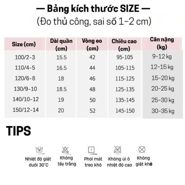Quần Lót Bé Gái Dáng Đùi Họa Tiết Dễ Thương Cotton Mềm Mịn Co Giãn Thoáng Mát 133.000 VND 8