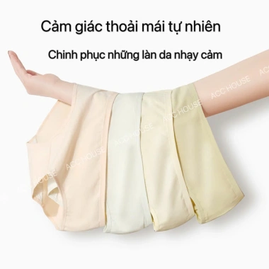 Quần lót cotton không đường may kháng khuẩn 7A thoáng khí, mềm mại - 15.500₫