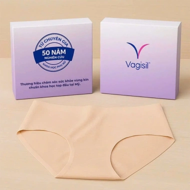 Quần lót đúc su Vagisil không đường may - Siêu mềm, thoáng mát, giảm giá 99k