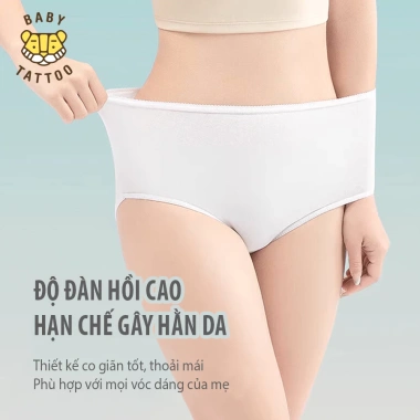 Quần Lót Giấy BABY TATTOO 1 Lần Dùng Cho Phụ Nữ và Mẹ Bầu - Thoáng Khí, Siêu Mỏng