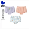 Quần Lót Minibala Bé Gái Cotton Nguyên Chất Đáy Phẳng An Toàn Không Mông và Quần Đùi Siêu Mềm