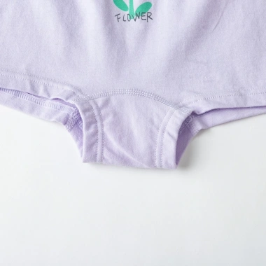 Quần Lót Minibala Bé Gái Cotton Nguyên Chất Đáy Phẳng An Toàn Không Mông và Quần Đùi Siêu Mềm 4