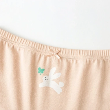 Quần Lót Minibala Bé Gái Cotton Nguyên Chất Đáy Phẳng An Toàn Không Mông và Quần Đùi Siêu Mềm 8