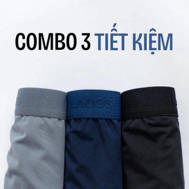 Quần Lót Nam Boxer Thun Lạnh Lados 64.164 – Co giãn, thoáng mát, thấm mồ hôi, 44.000₫