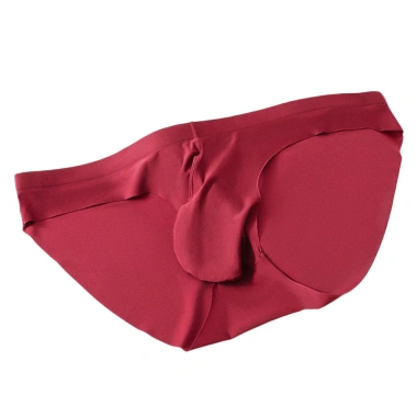 Quần lót nam Ice Silk mid‑waist màu trơn - Giá ưu đãi 82.125₫, mát, thoáng khí 10