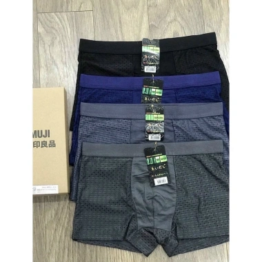 Quần Lót Nam Sịp Đùi Thông Hơi Cotton Cao Cấp Thoáng Mát FREESHIP Giá 24.999 VND
