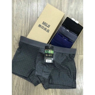 Quần Lót Nam Sịp Đùi Thông Hơi Cotton Cao Cấp Thoáng Mát FREESHIP Giá 24.999 VND