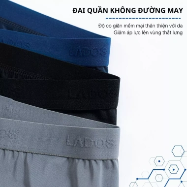 Quần lót nam tam giác LADOS-14.163 vải thun Lạnh siêu co giãn, thoáng mát 35.000₫ 2