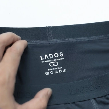 Quần Lót Nam Tam Giác Lados-7.145 Cotton Bamboo Co Giãn, Thoáng Mát, Thấm Hút Mồ Hôi - Combo 3 Quần Giá 141.000₫ 4