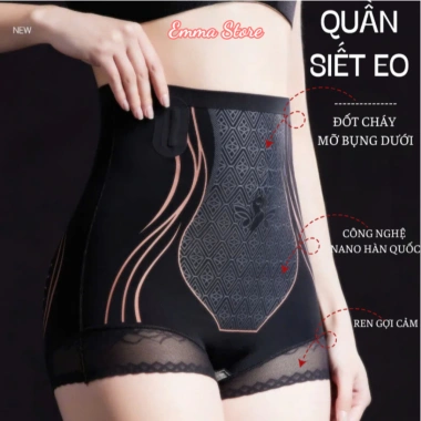 Quần lót nữ BodyGlow 9 trong 1 QS17: Đốt tan mỡ bụng, siết eo, nâng mông, định hình eo, đốt mỡ đùi 2
